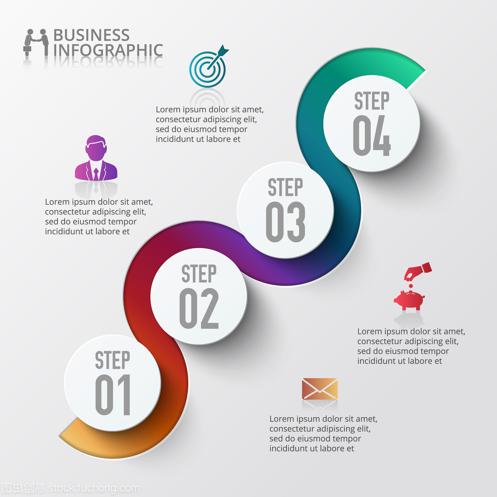 信息圖表設計模板與營銷圖標的創意設計及高效銷售策略